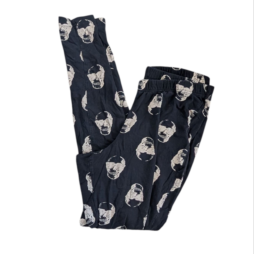 Torrid Black Large Skull Print Leggings 14/16